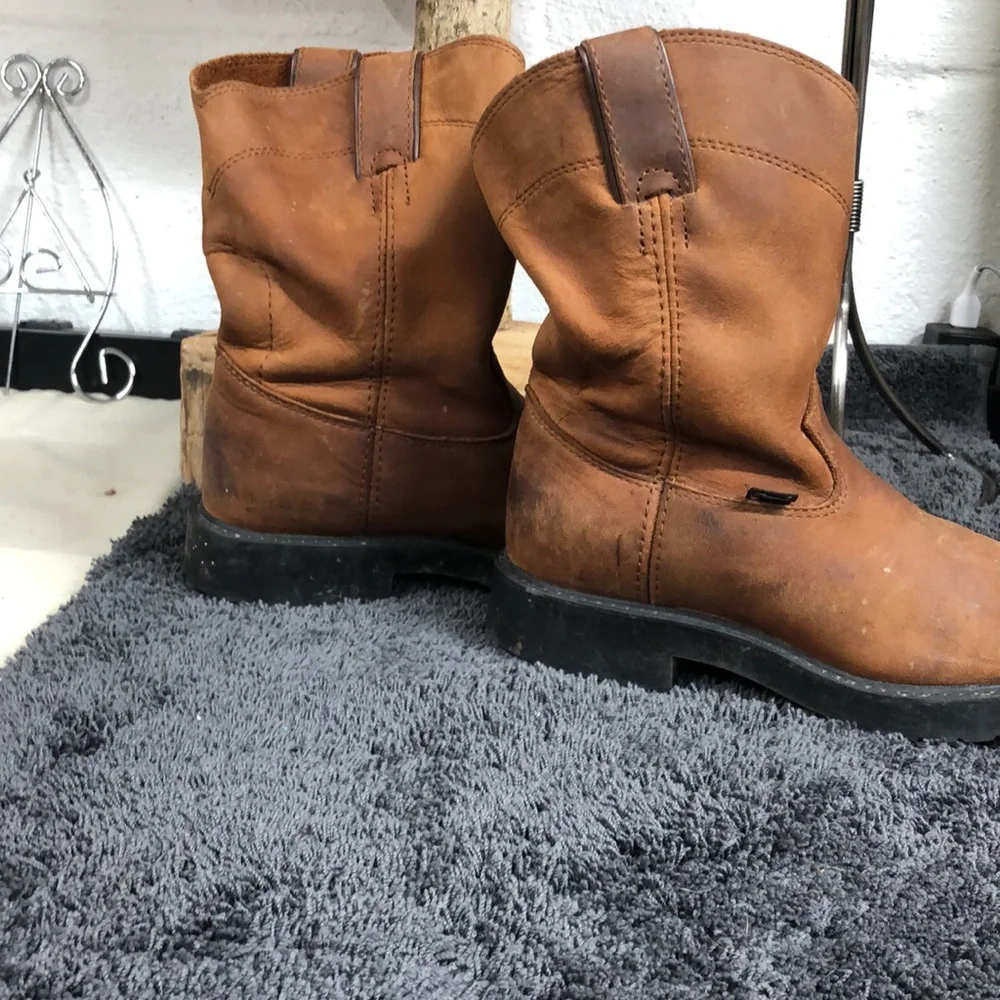 Justin boots soft leather boots size‎ 13.5